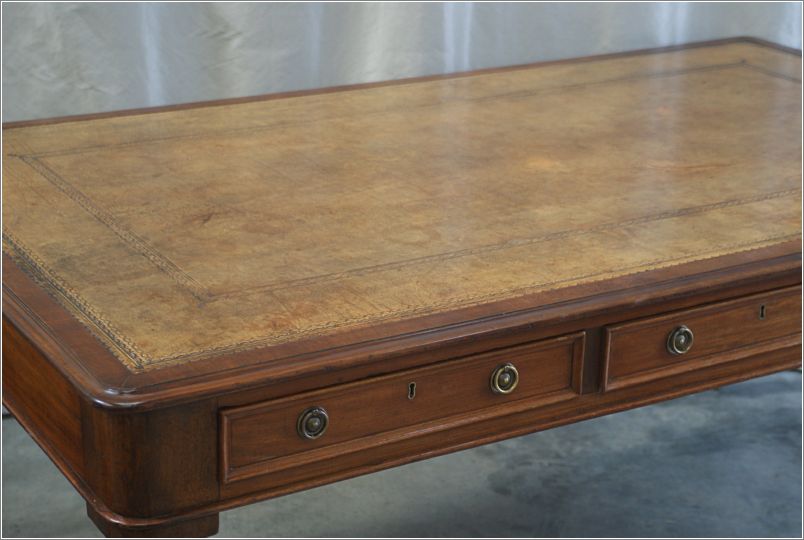 3032 Large Antique Library Table (5)